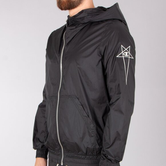 BNWT SS25 RICK OWENS x CHAMPION MOUNTAIN HOODIE JACKET M - Picture 1 of 15